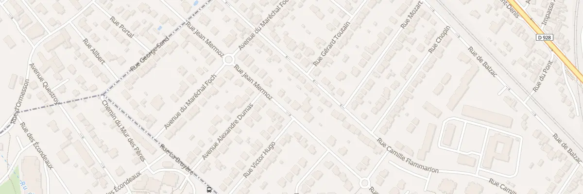 Plan du 21 Rue Jean Mermoz à Deuil-la-Barre