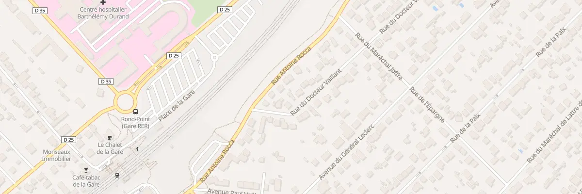 Plan du 5B Rue du Docteur Vaillant à Sainte-Geneviève-des-Bois