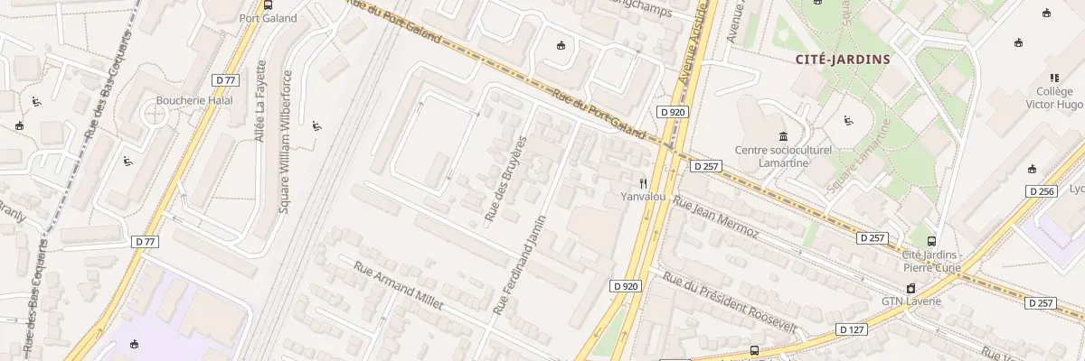 Plan du 10 Rue de la Faiencerie à Bourg-la-Reine