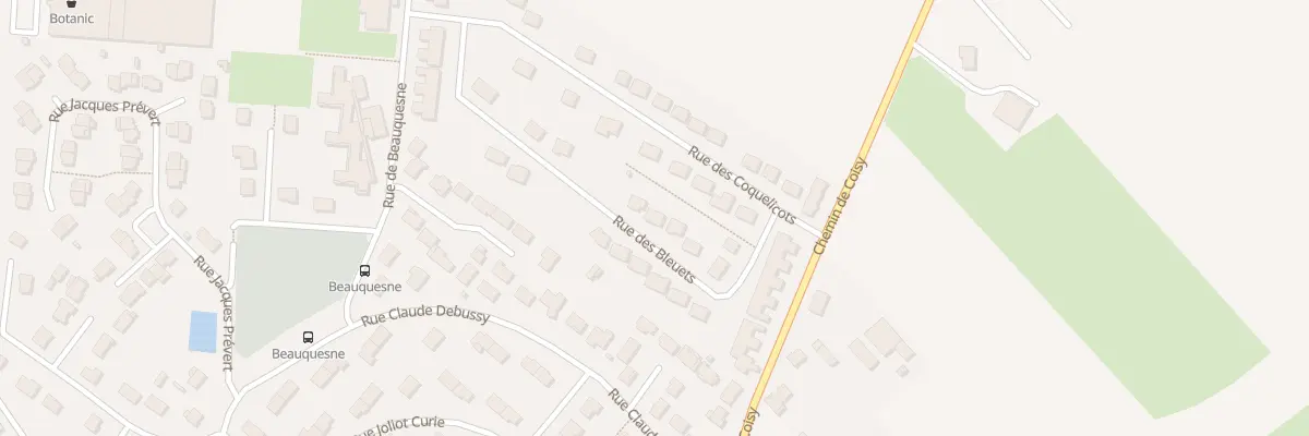 Plan du 9 Rue des Bleuets à Poulainville