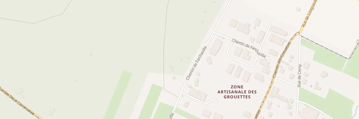 Plan du 5603 Che de Farcheville à Cerny