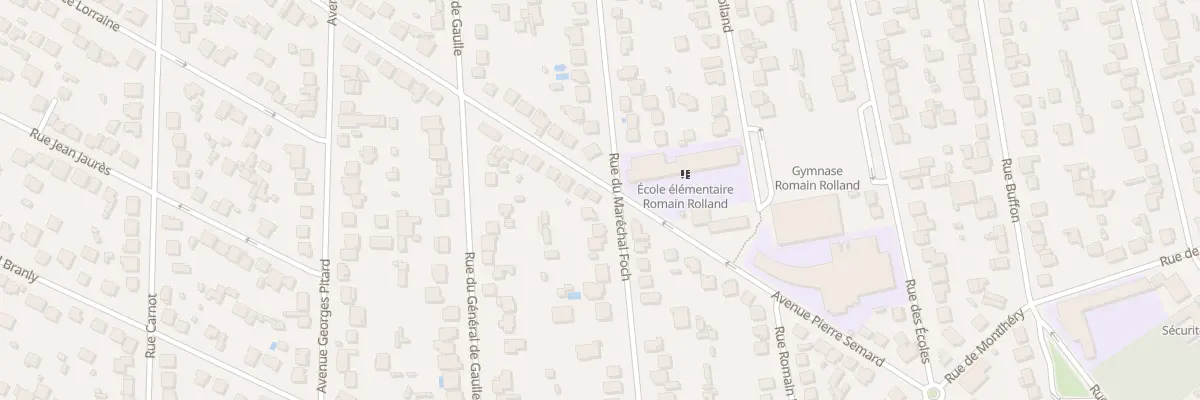 Plan du 24 Rue du Maréchal Foch à Sainte-Geneviève-des-Bois