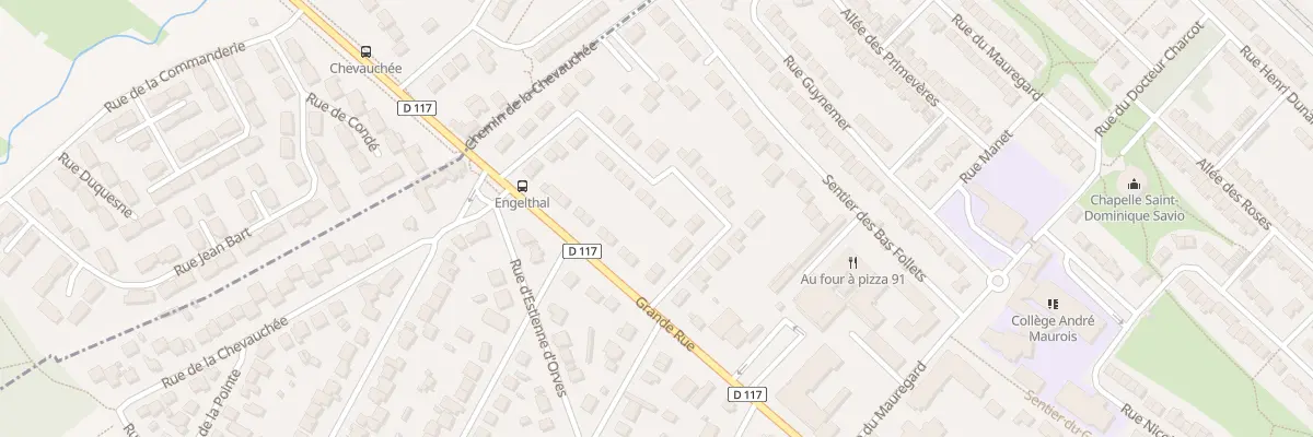 Plan du 42 Rue des Bas Follets à Épinay-sur-Orge