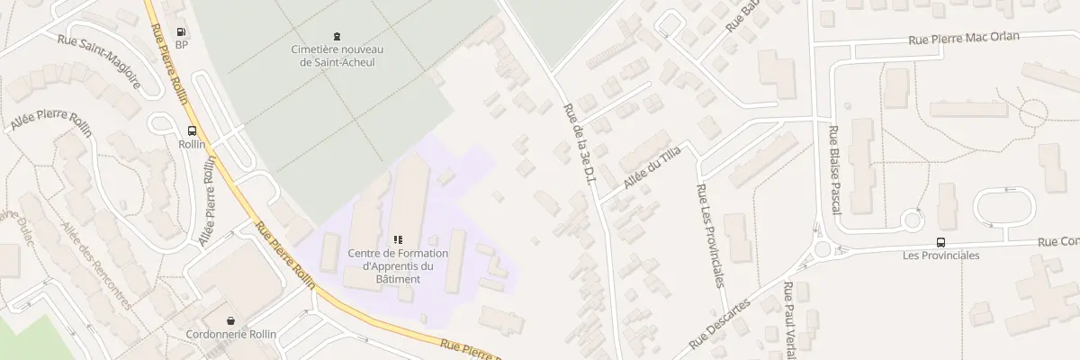 Plan du 120 Rue de la Troisieme D.I. à Amiens