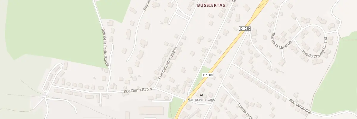 Plan du 6 Rue Calmette Guérin à Ussel