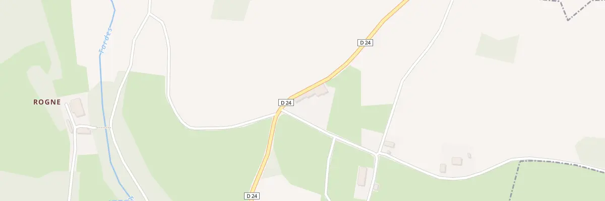 Plan du 1 Châtain à Saint-Domet