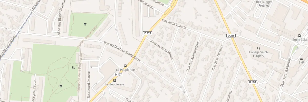 Plan du 41 Av de la Mairie à Fresnes