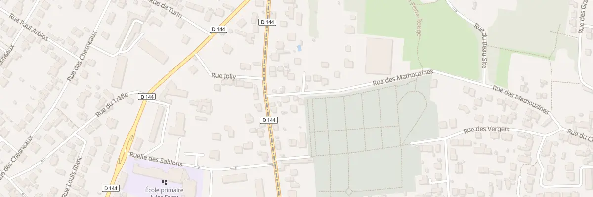 Plan du 47 Rue des Mathouzines à Deuil-la-Barre