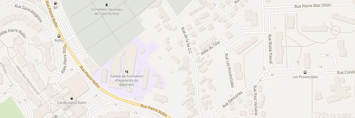 Plan du 122 Rue de la Troisieme D.I. à Amiens