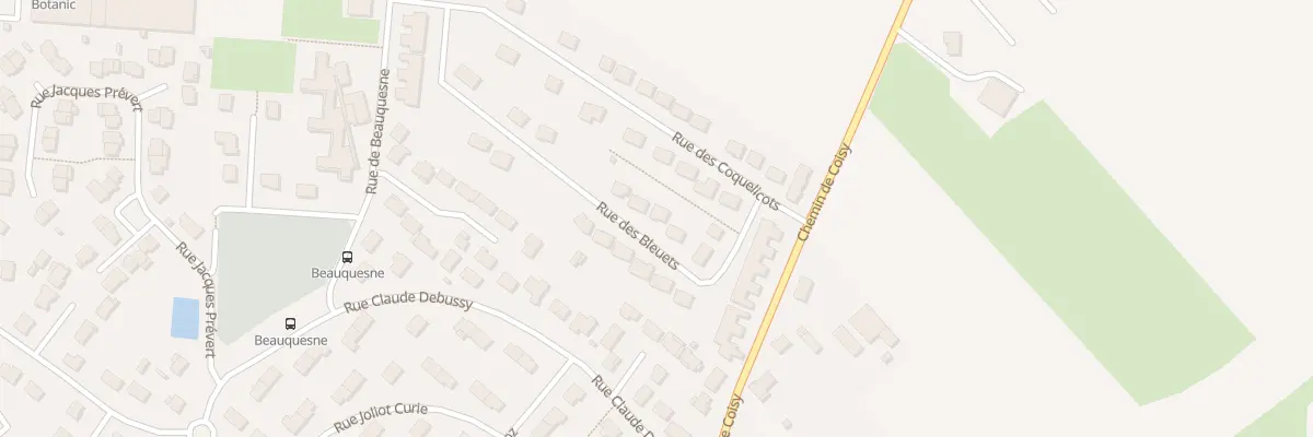 Plan du 7 Rue des Bleuets à Poulainville