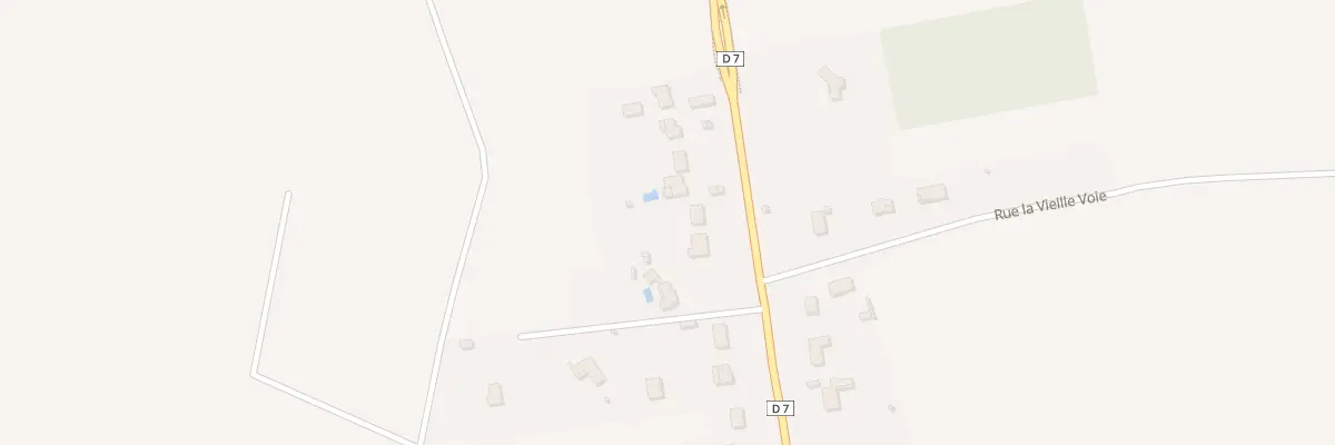 Plan du 77 Rue de la Chaussée à Sains-en-Amiénois