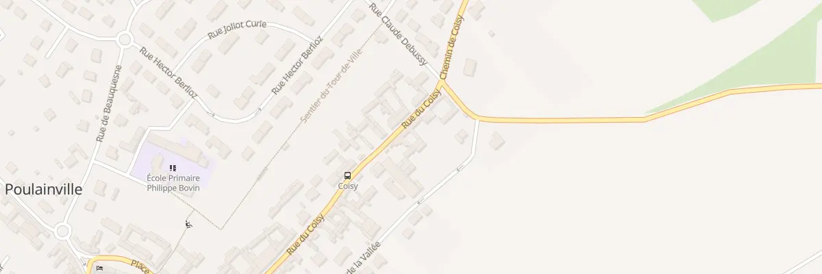 Plan du 346 Rue de Coisy à Poulainville