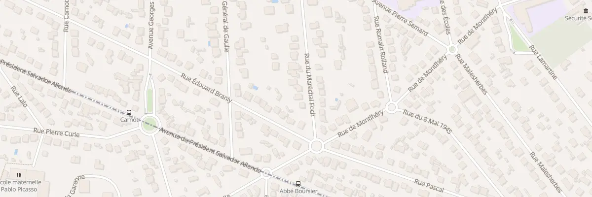 Plan du 56 Rue du Maréchal Foch à Sainte-Geneviève-des-Bois