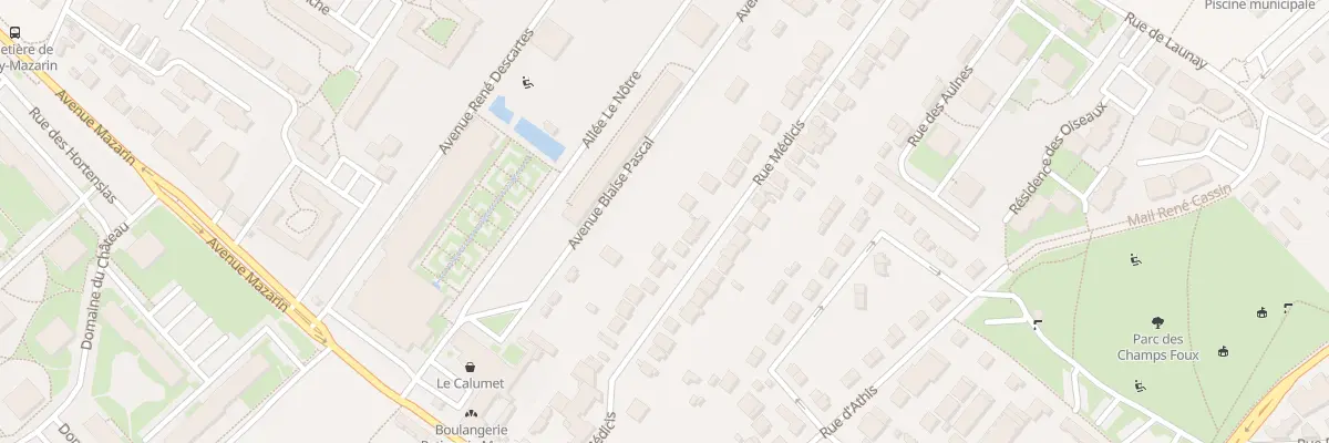 Plan du 59 Rue Médicis à Chilly-Mazarin