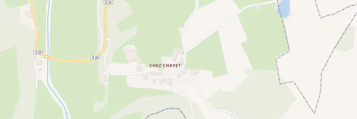 Plan du 7 Chez Chavet à Saint-Domet