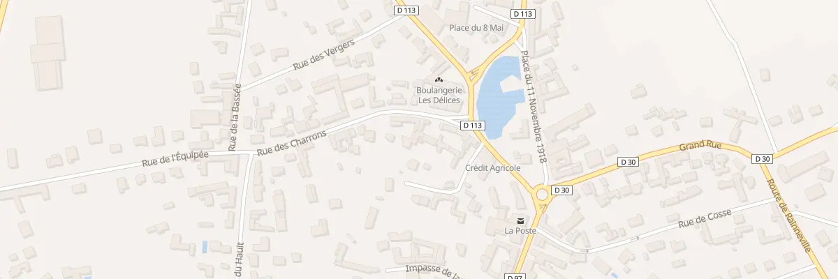 Plan du 5101A Rue des Charrons à Villers-Bocage