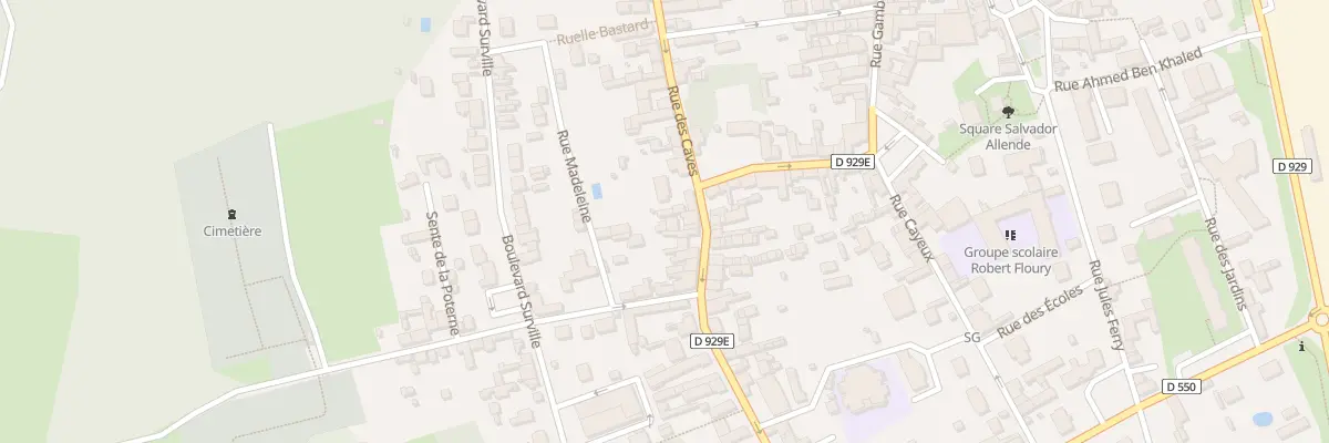 Plan du 4 Rue du Gal Leclerc à Mouy