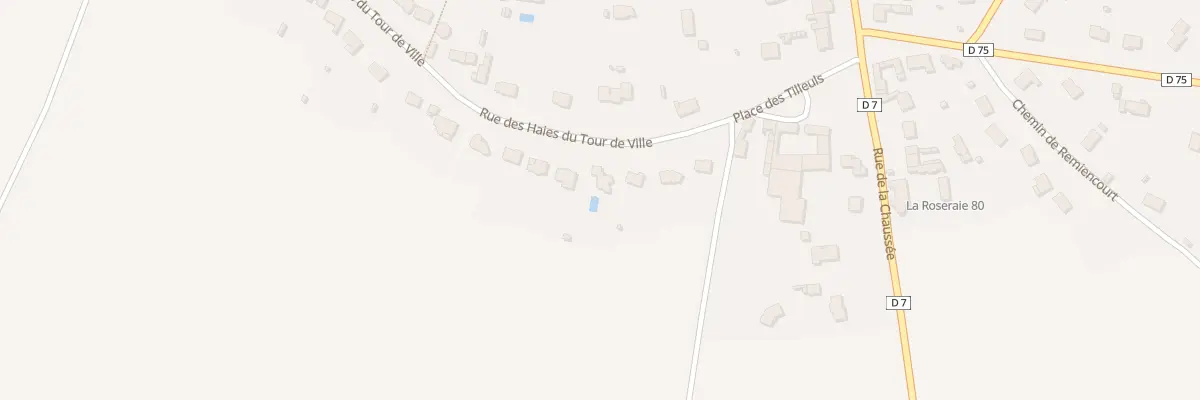 Plan du 5 Rue des Haies du Tour de Ville à Sains-en-Amiénois