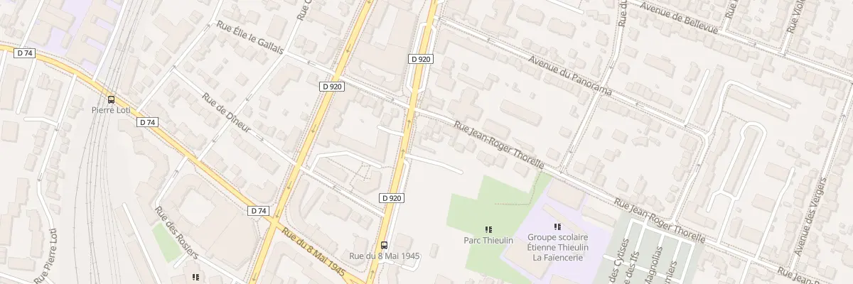 Plan du 45 Av du Général Leclerc à Bourg-la-Reine