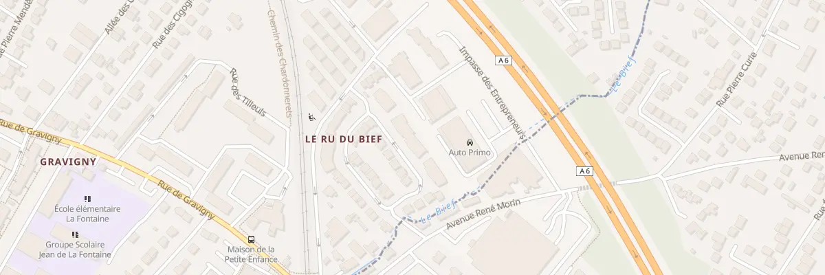 Plan du 40 Rue Lucie et Raymond Aubrac à Chilly-Mazarin