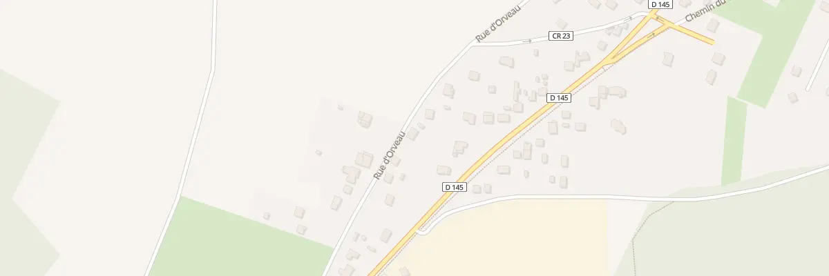 Plan du 27 Rue d’Orveau à D’Huison-Longueville
