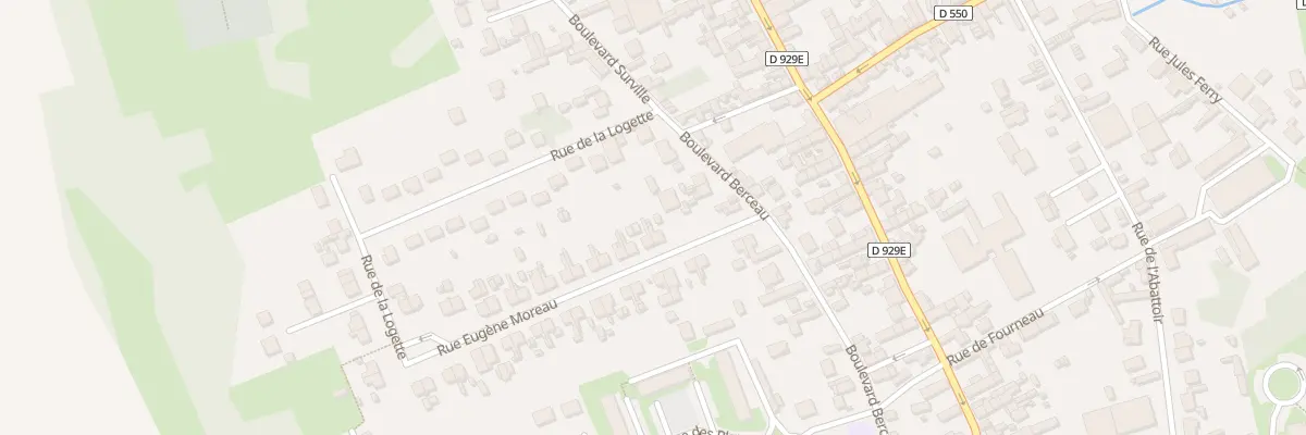 Plan du 6 Rue Eugène Moreau à Mouy