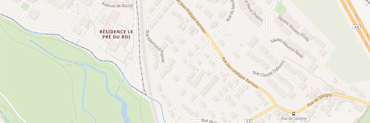 Plan du 29 Rue Jean Philippe Rameau à Longjumeau
