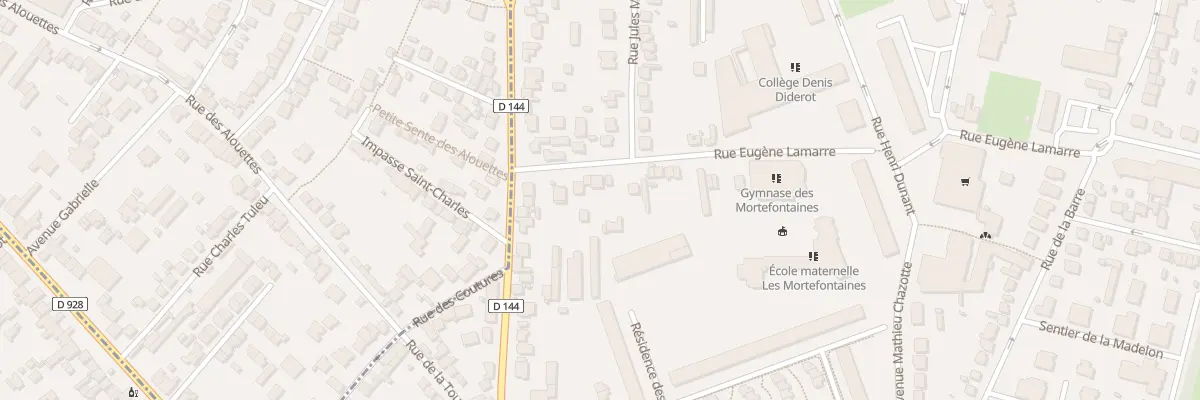 Plan du 49 Rue Eugène Lamarre à Deuil-la-Barre