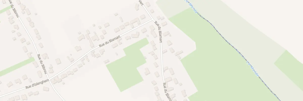 Plan du 435 Rue Blamart à Ecques