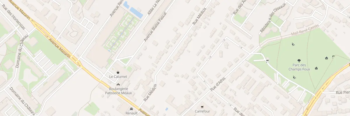 Plan du 68 Rue Médicis à Chilly-Mazarin