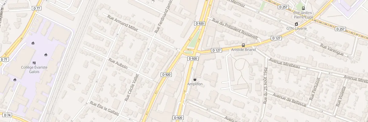 Plan du 22 Av du Général Leclerc à Bourg-la-Reine