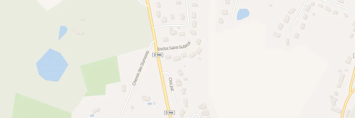 Plan du 2 Enclos Saint Sulpice à Allogny