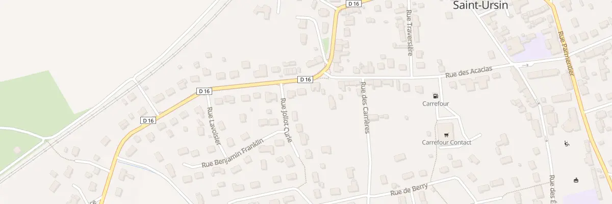 Plan du 27 Rue de la Gare à La Chapelle-Saint-Ursin
