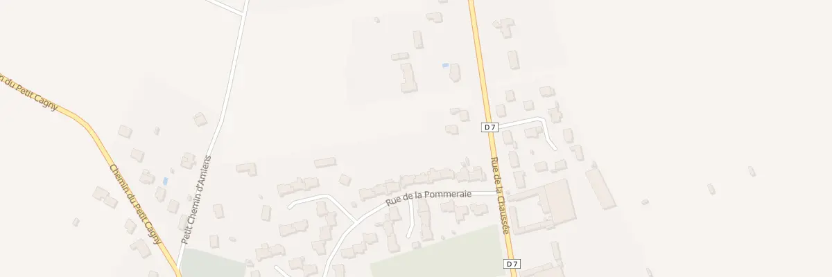 Plan du 57 Rue de la Chaussée à Sains-en-Amiénois