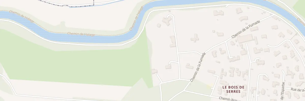 Plan du 18 Che de la Fumade à Carcassonne