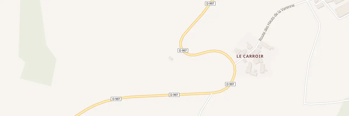 Plan du 32 Rte du Lac à Sidiailles