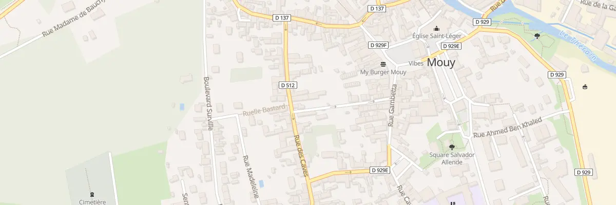 Plan du 24 Rue Virginie Baudelocque à Mouy