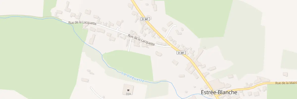 Plan du 385 Rue de la Lacquette à Estrée-Blanche