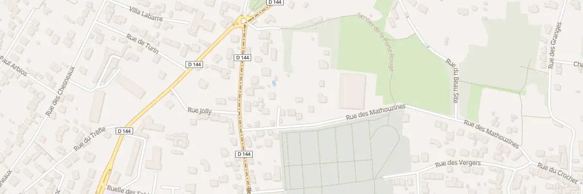 Plan du 66 Rue des Mathouzines à Deuil-la-Barre