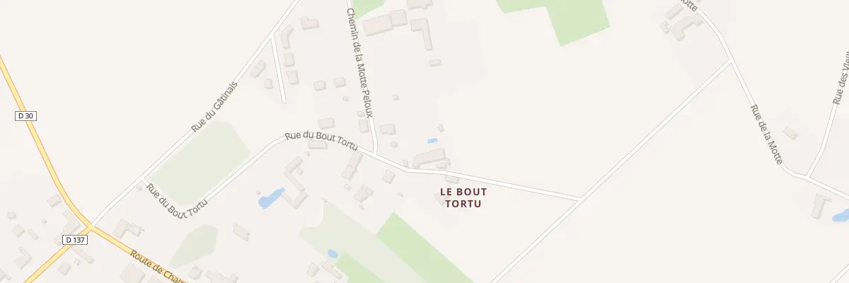 Plan du 8 Rue du Bout Tortu à Nibelle