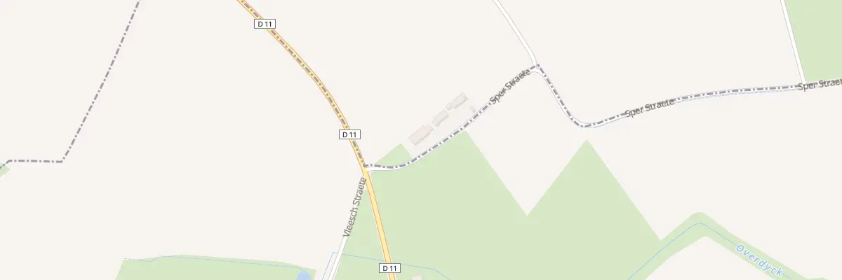 Plan du 73 Sper Straete à Drincham