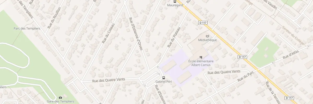 Plan du 28 Rue du Plateau à Épinay-sur-Orge