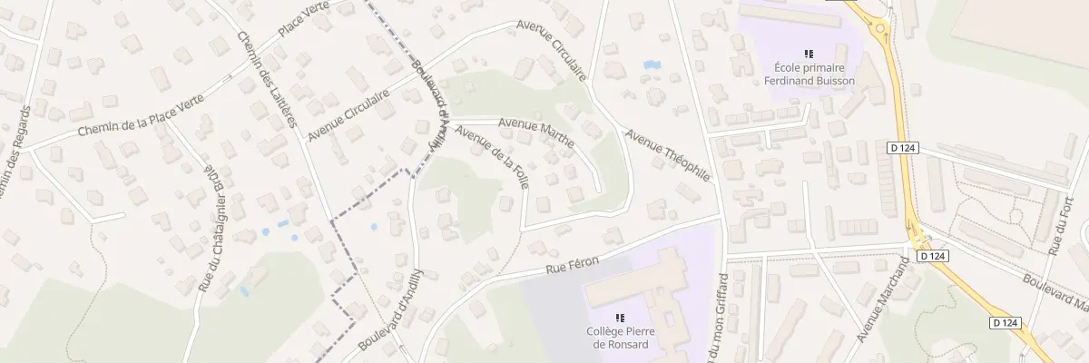 Plan du 5B Av de la Folie à Montmorency