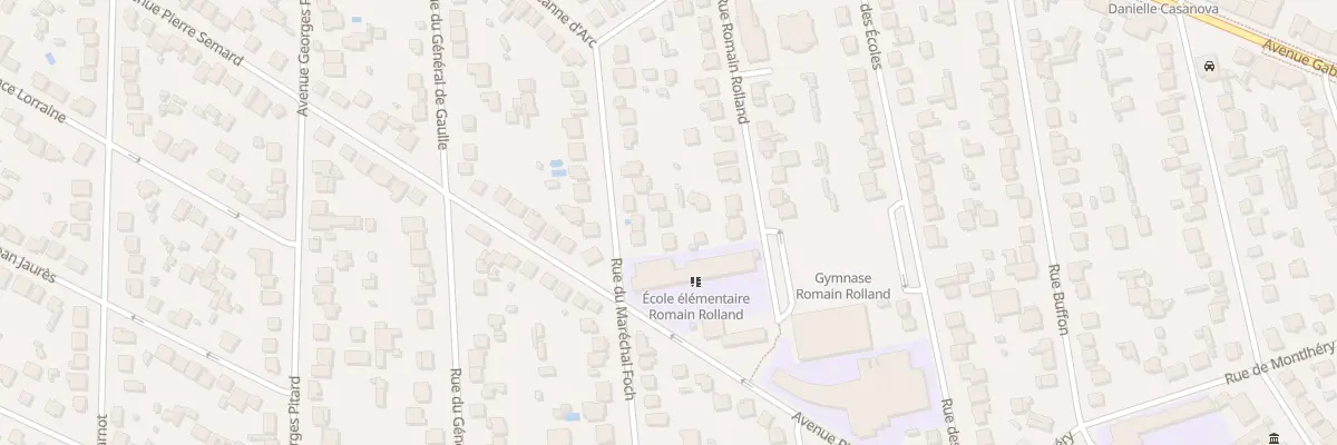 Plan du 17 Rue du Maréchal Foch à Sainte-Geneviève-des-Bois