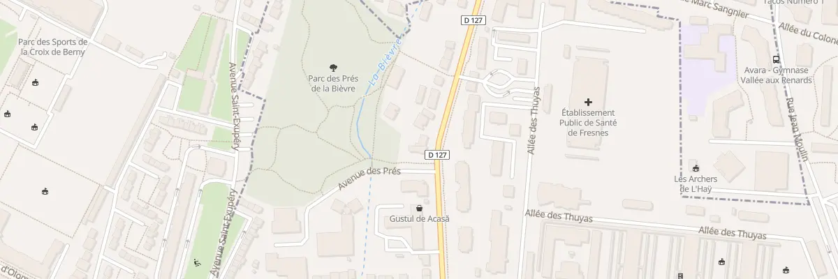 Plan du 67 Av de la Liberté à Fresnes
