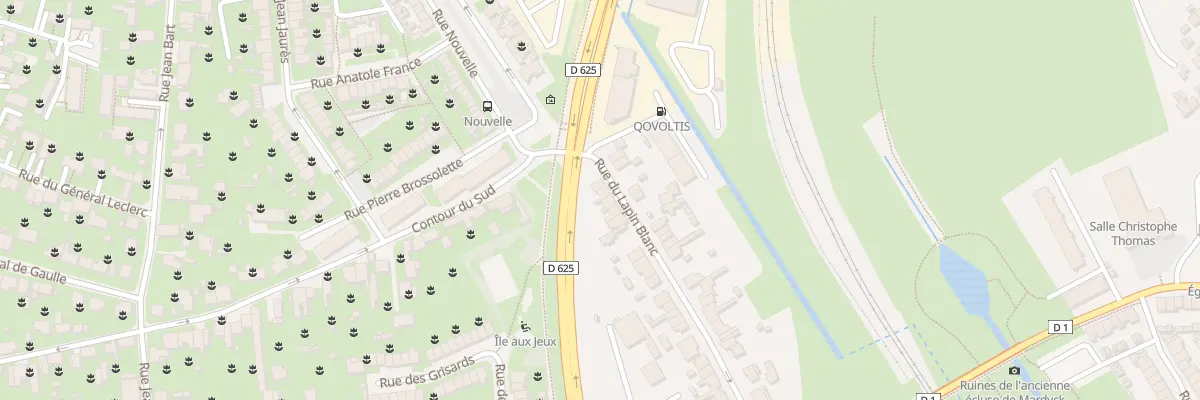 Plan du 63 Rue du Lapin Blanc à Dunkerque