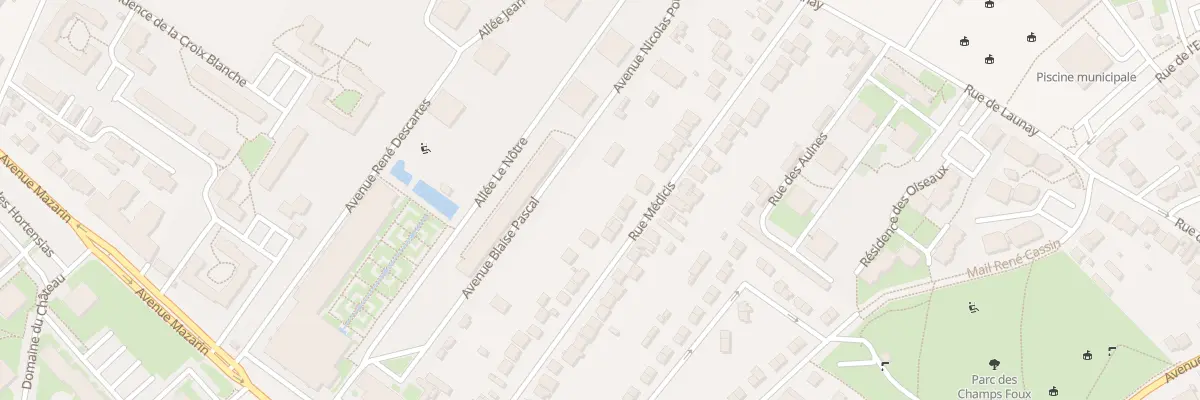 Plan du 45 Rue Médicis à Chilly-Mazarin
