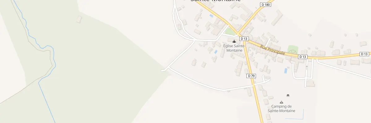 Plan du 1 Rue des Murs à Sainte-Montaine