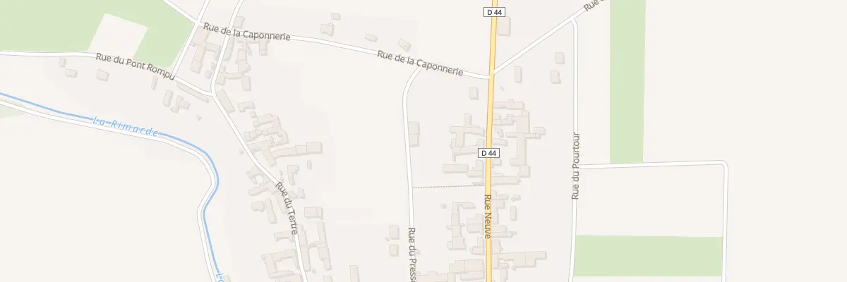 Plan du 14 Rue du Pressoir à Courcelles-le-Roi