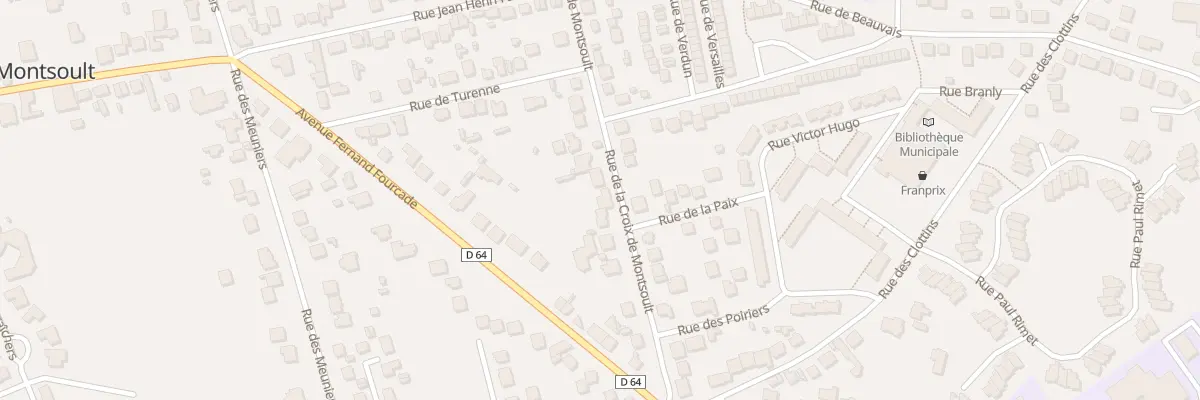 Plan du 17 Rue de la Croix de Montsoult à Montsoult